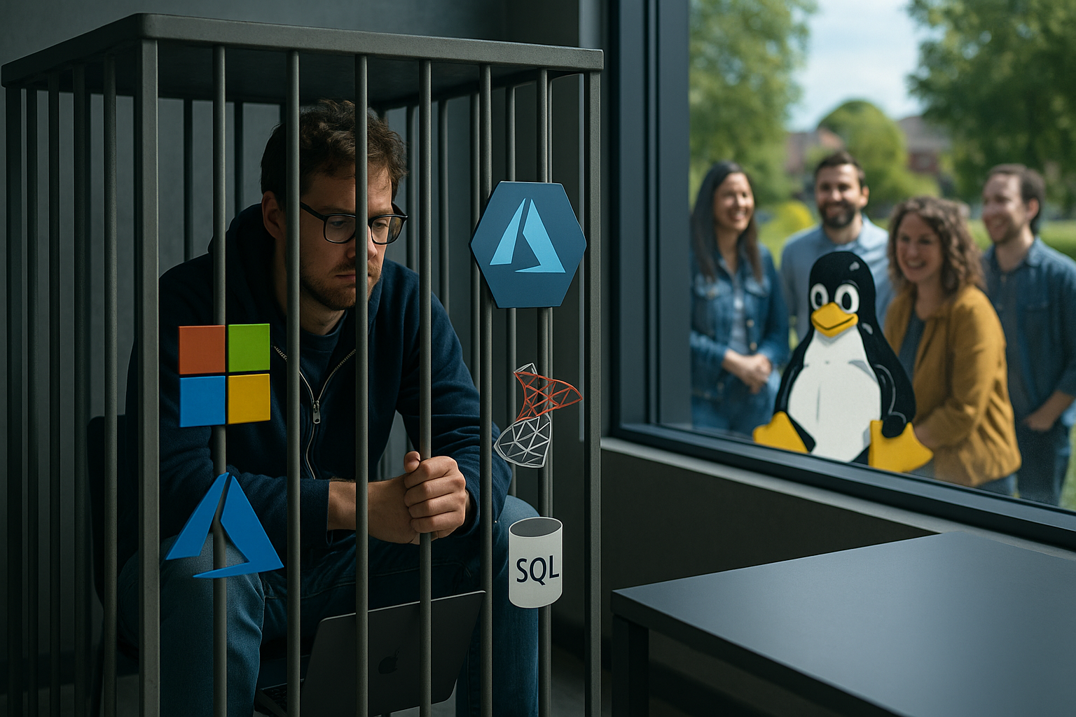 Um developer .NET a tentar sair do Walled Garden da Microsoft